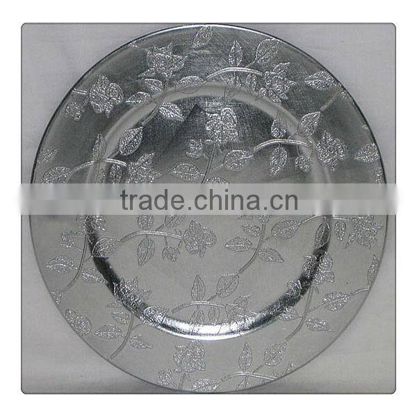 Plastic Wedding 13" Charger Plates