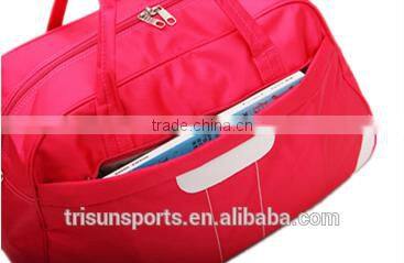 oem polyester mini size luggage trolley bag for women airport