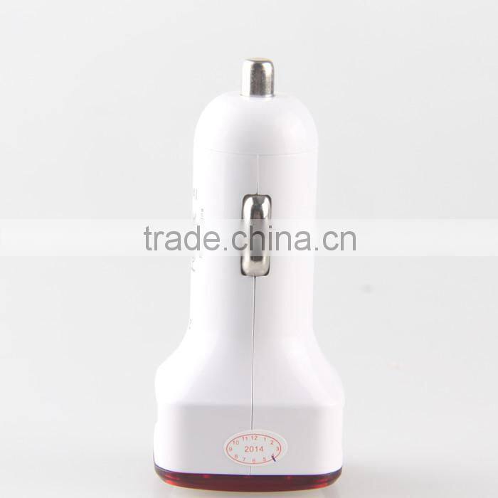 New arrival battery car charger with double USB 3.1A charging from ShenZhen factory car charger