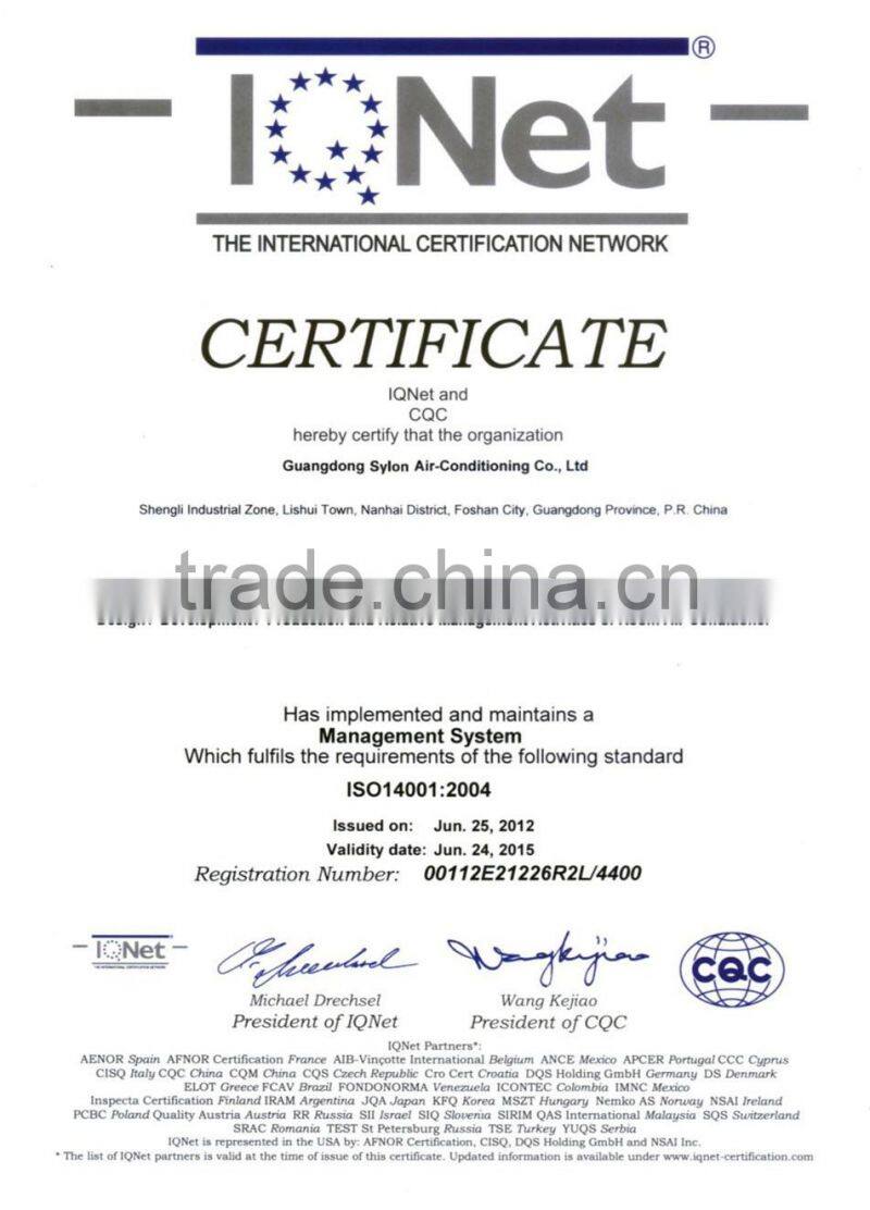 Electrical Power Source and Split Wall Mounted Air Conditioners Factory