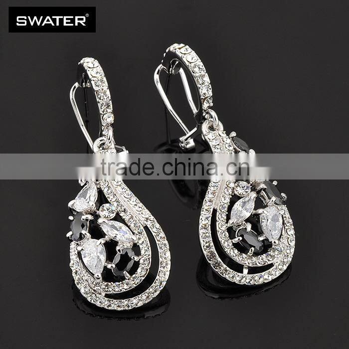 Wholesale Fashion Jewelry Black Stone Jewelry Set