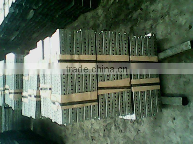 Perforated and Galvanized Traffic Safety Square Sign Posts