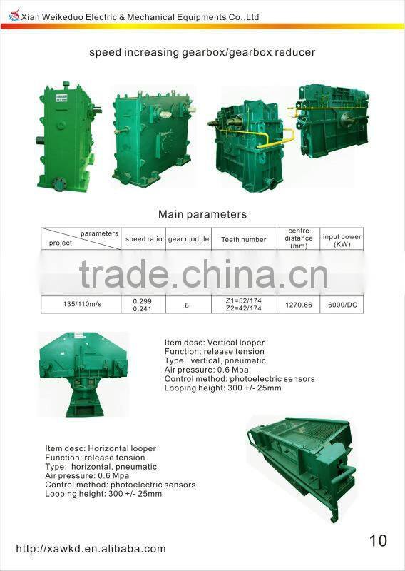 Hangji brand 2 Hi horizontal rolling mill machinery for tmt bar/wire rod production line