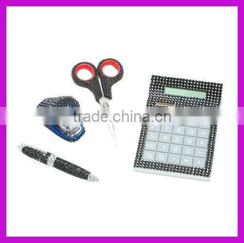 School hot selling rhinestone solar calculator for students BY 1859