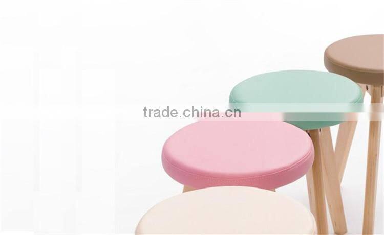 2016 New style Wood pu High foot Bar chair Y400