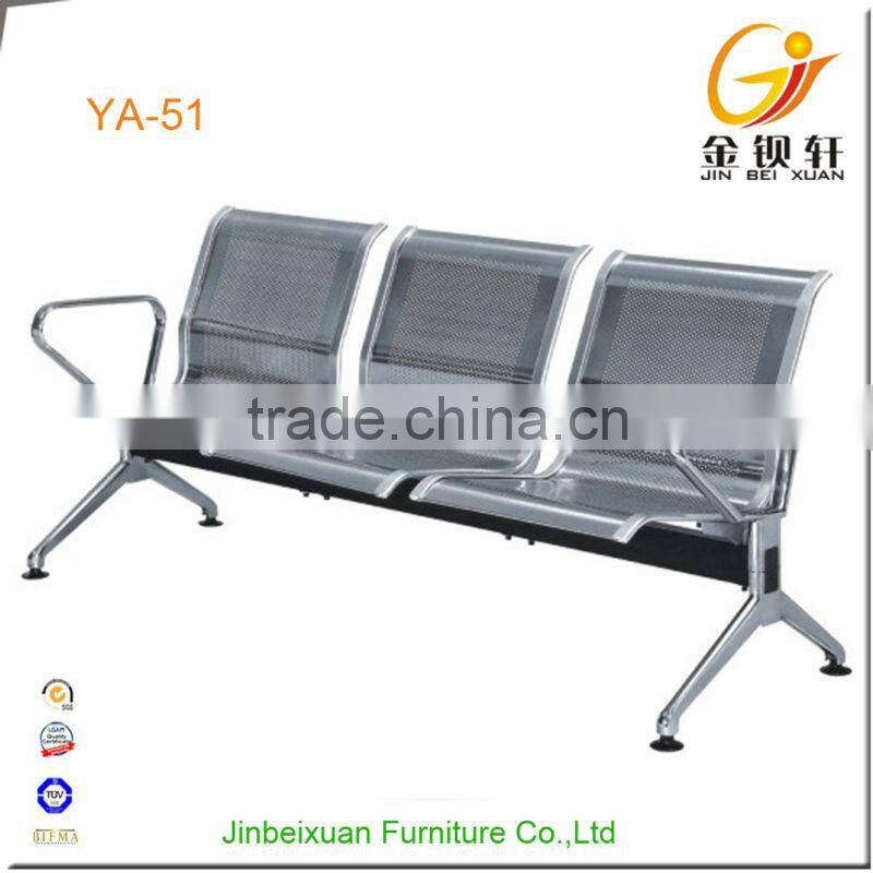 Global office complete 4-seat barber shop waiting chairs
