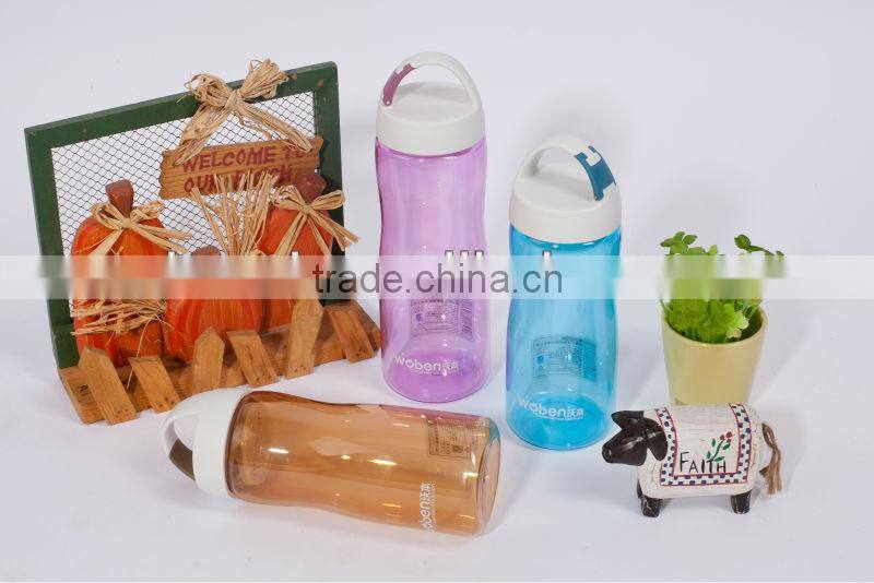 plastic water cup with lid, travel cup, sport bottle space bottle.600ml NO.8113