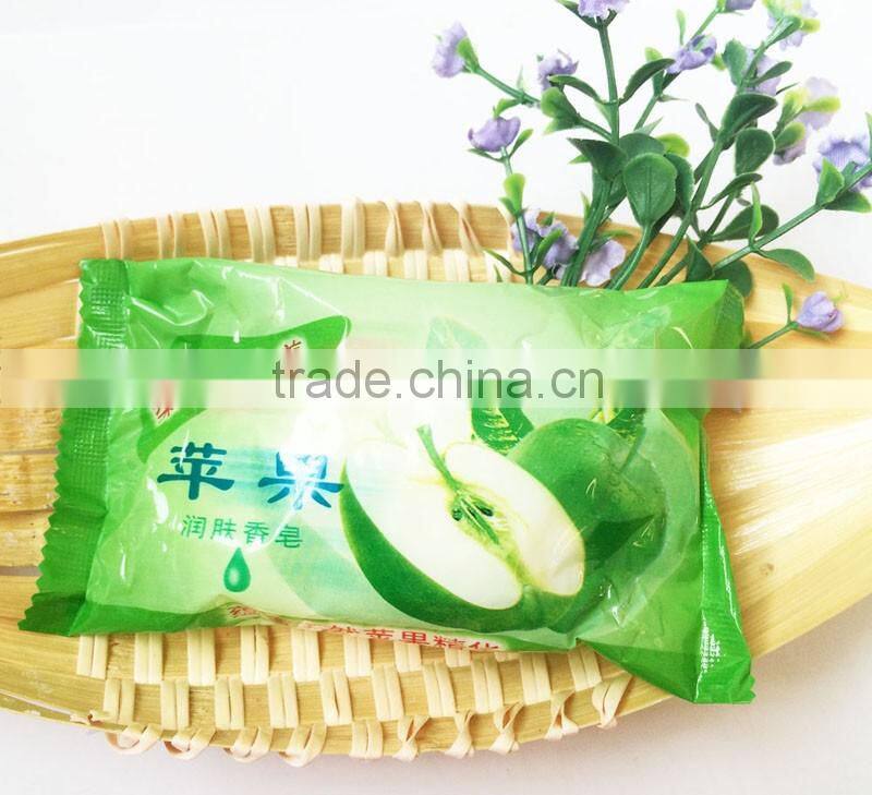 Natural aroma of apple home use bath soap