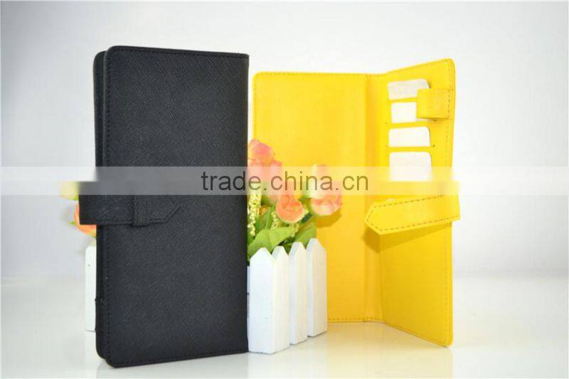 Newest popular fashion design exquisite leather women wallet 2015