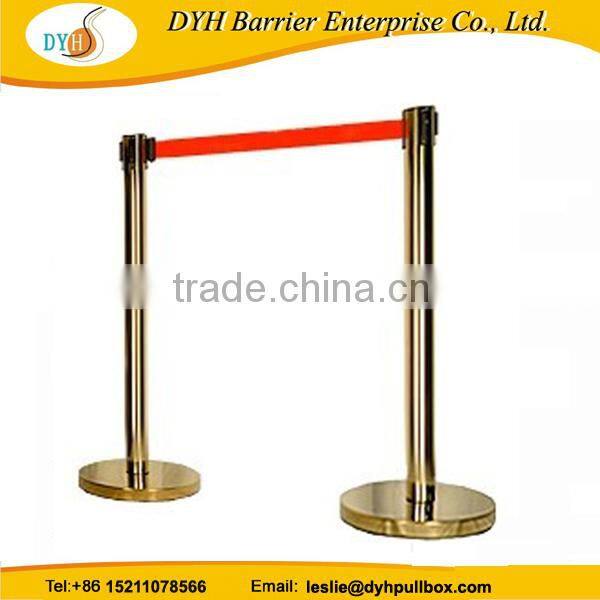 gold stanchion crowd control stanchion post crowd control strap barrier