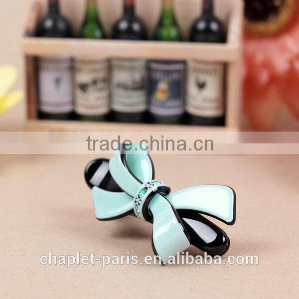 Rhinestone bow french pin fashion hair jewellery