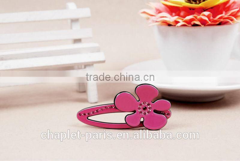 wholesale flower headwear rhinestone hairpin girls lovely hair accessory