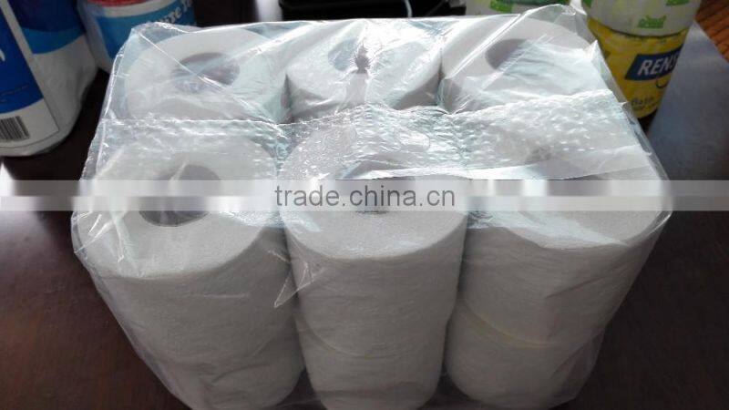 Mini printed toilet tissue paper roll