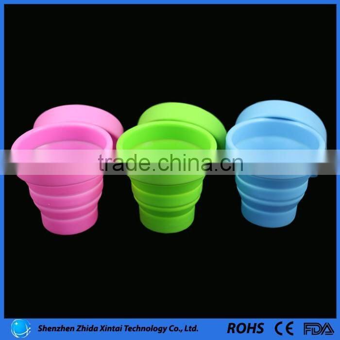 New products 2016 innovative product silicone folding cup for menstrual cup