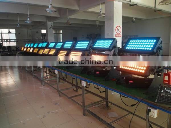 96X10W Outdoor RGBAW+UV 6 in 1 LED Wall Washer Light