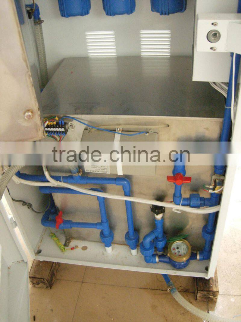 water vending machine with IC card and coin operation for 3-5 gallon bottle