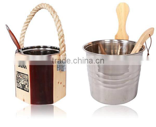 Pine wood frame sauna room hourglass sand timer