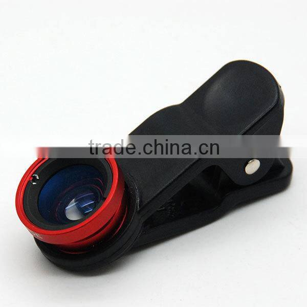 Universal Clip Camera Phone Lens Wide angle lens Marco Fisheye CPL Filter Lens for iPhone 6 Samsung Galaxy S3 S4 S5 S6 Note 4