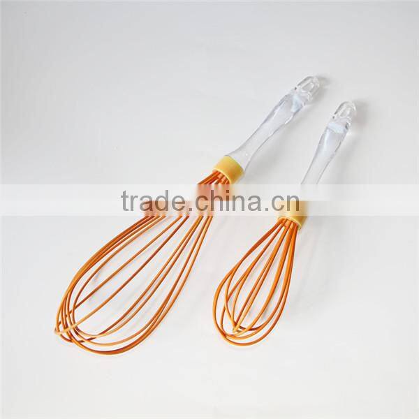 Hot sale new design silicone coated whisk