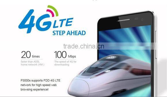 P3000s 5.0" Mobile Phone 4G LTE 3G WCDMA 5.0 inch HD1280*720 octa Core 1GB RAM 16GB ROM Android4.4 OTG BT GPS