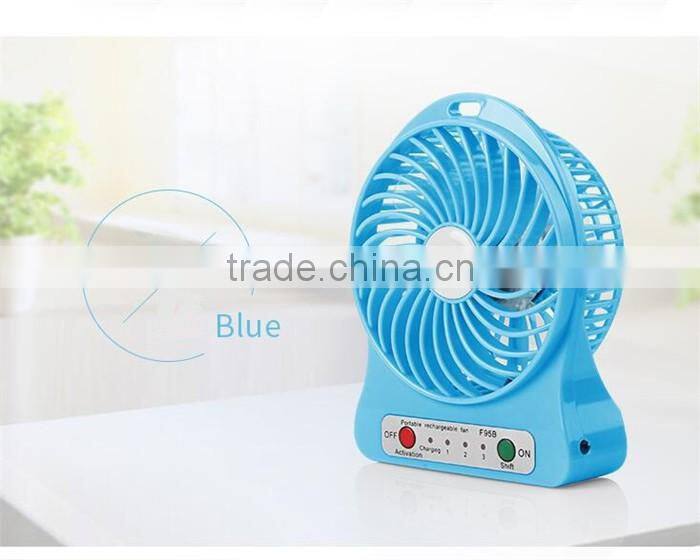 Fashion design colorful mini fan toy for kids