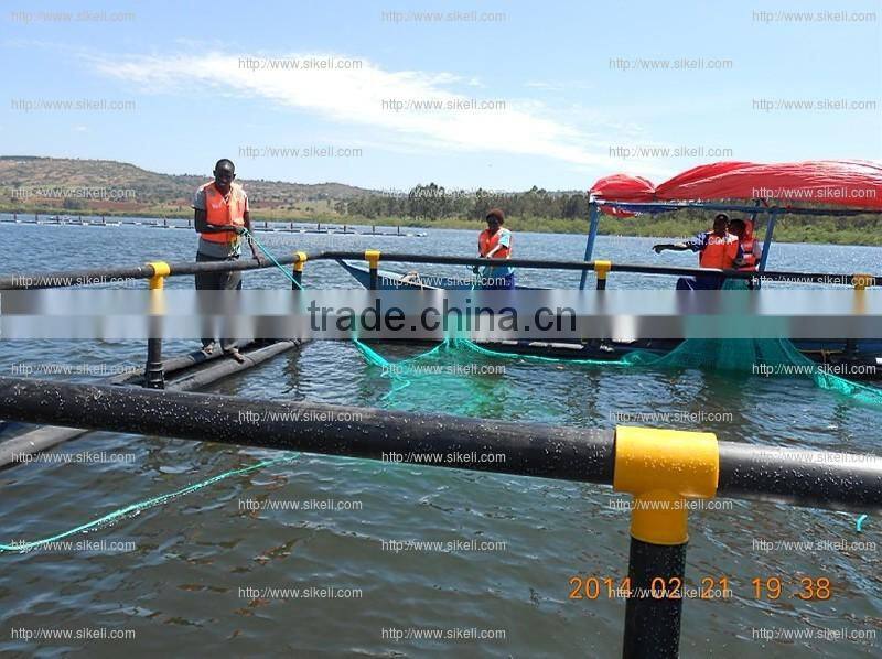 Africa UV stabilized fish farming PE net for cage culture