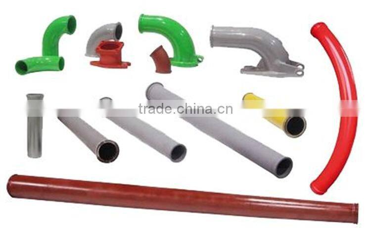 drag pump with cast steel elbow 13Mn-4 Putzmeister DN125*R275*90Deg Truck Mounted Concrete Pump