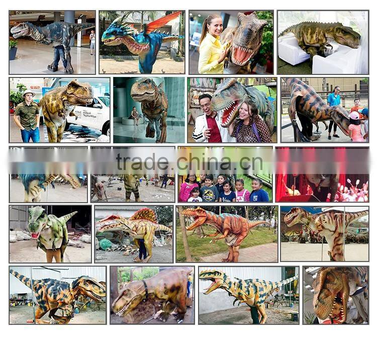 OA4123 Lifelike Realistic dinosaur costume adult for trade assurance