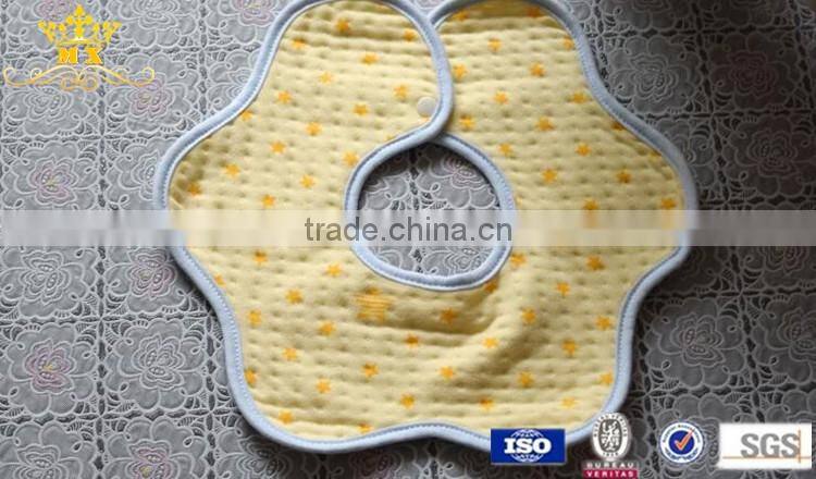100% cotton softtextile baby bandana bibs