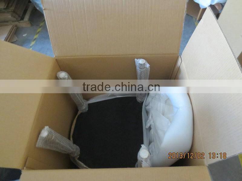 Wood French Style Leather Dining chairs