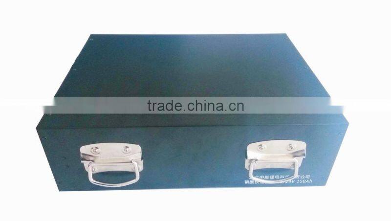 Lithium Ion Battery pack 24V 150Ah battery pack for Sweeper