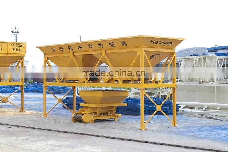 dry mix concrete plant hzs25, automatic mini concrete batching plant with high quality 25m3/h
