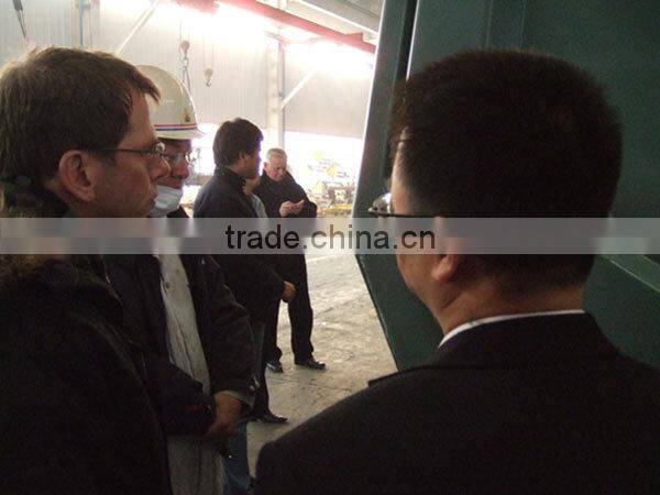 CIMC Tri Axle Bulk Cargo Transportation Van Truck Trailer/Enclosed Container Trailer