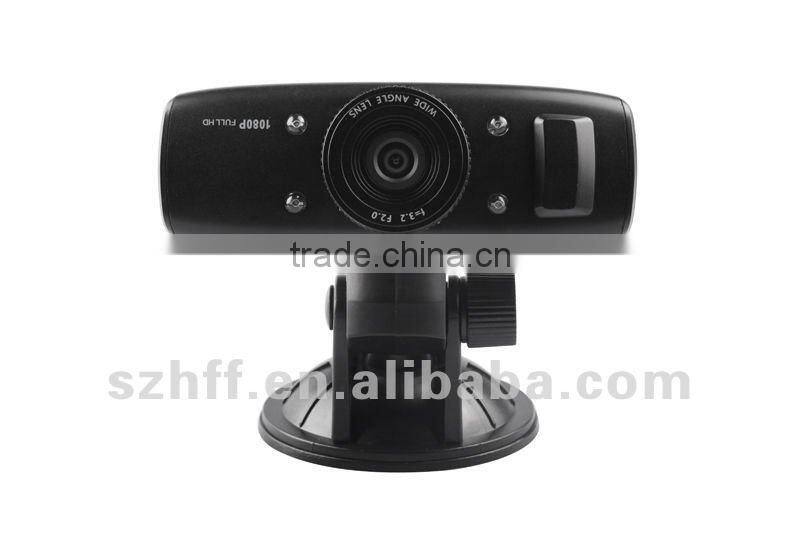 300M pixels/HD Dual lens Camera Car DVR with GPS and 3D G-Sensor car recorder!