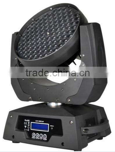 DJ Stage Effect Lighting 108*3W 4-in-1 Led Moving Head Light Wash Light