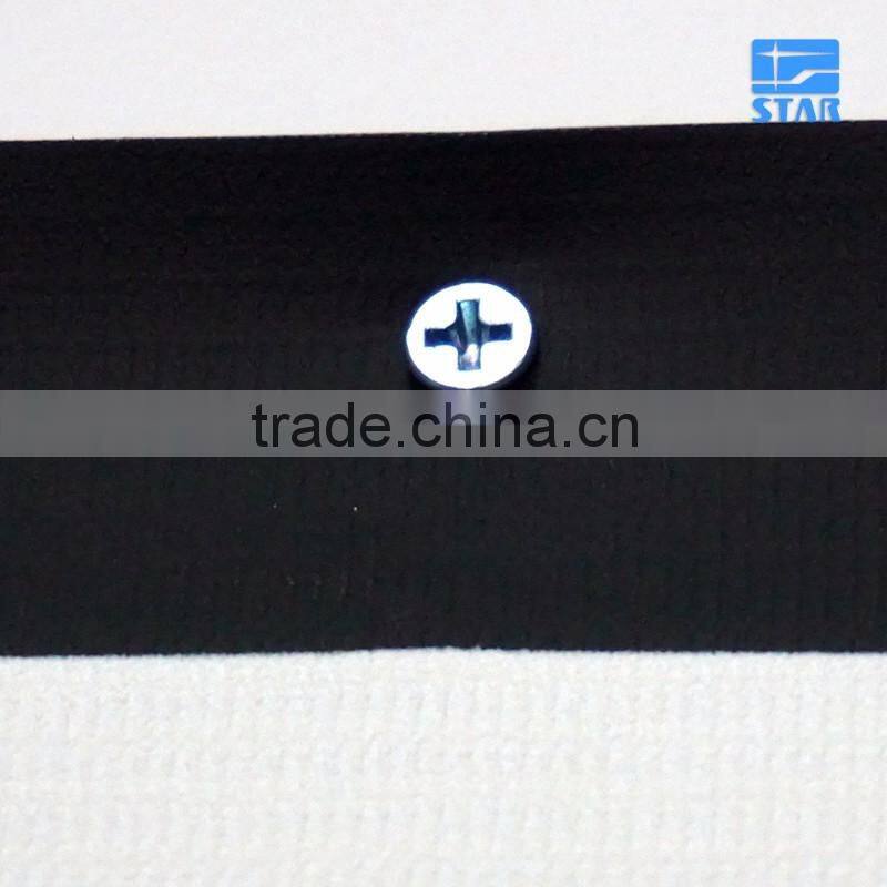 100 inch HD Front projection screen with black border / Simple Roll up projection screen