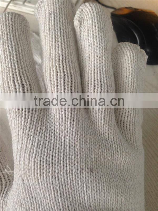 knitted cotton hand gloves