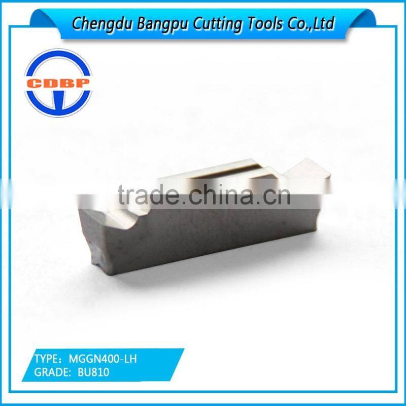 CDBP carbide insert parting and grooving processing MGGN400-LH for aluminum casting