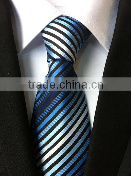 960 Needle small stripes men's fashion polyster neckties