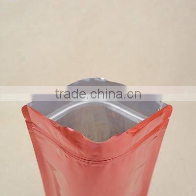 Stand up bag zip lock bag with printing aluminum foil zip lock bag