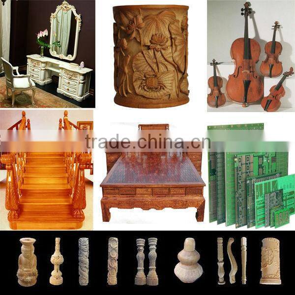 sculpture wood carving cnc router machine , wood working cnc router with Aluminum profile T-slot working table