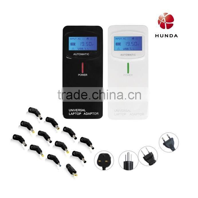HUNDA Care Cigarette Lighter Socket Cable 90W Universal Laptop Battery Charger with 12 tips