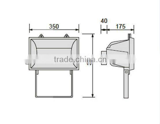 Competitive price Halogen lamp 150w 230v/110v DJ-101
