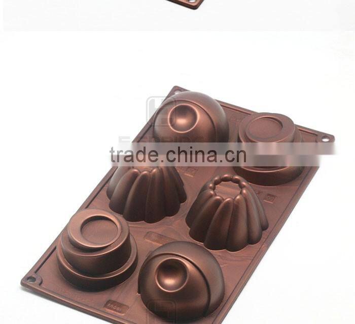 Silicone baking cake mould with funny designs silicone cake pan