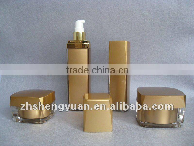 diamond cosmetic lotion bottle for foundation