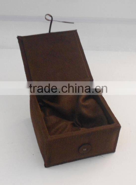 black cover rigid MDF luxury perfume box