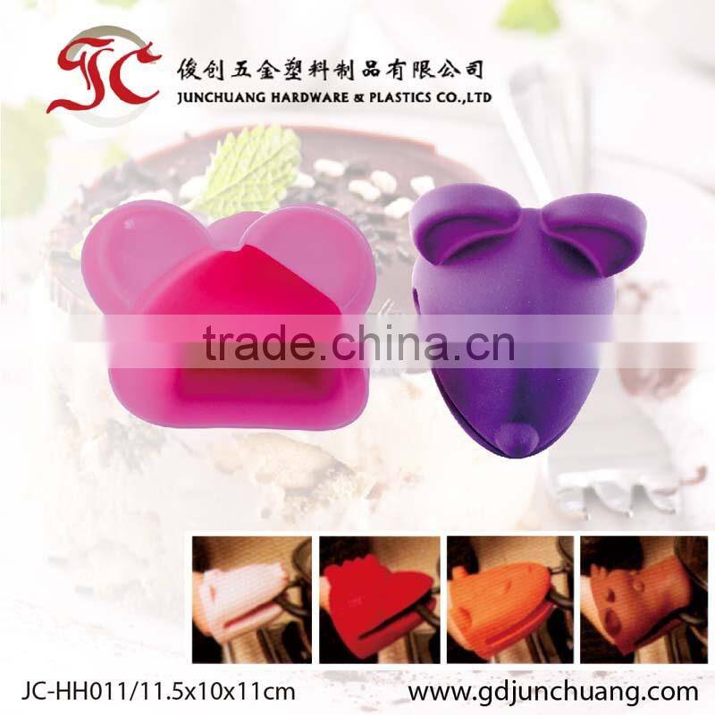 Silicone non-stick Chinese cooking heat insulation gloves tools