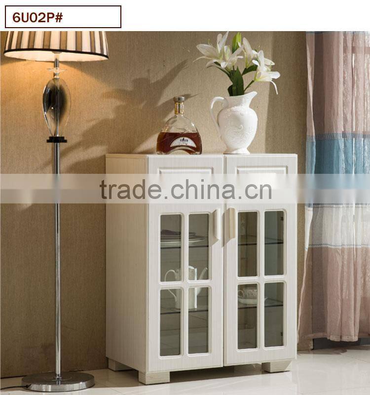Simple Design Living Room Melamine Wooden Cupboard