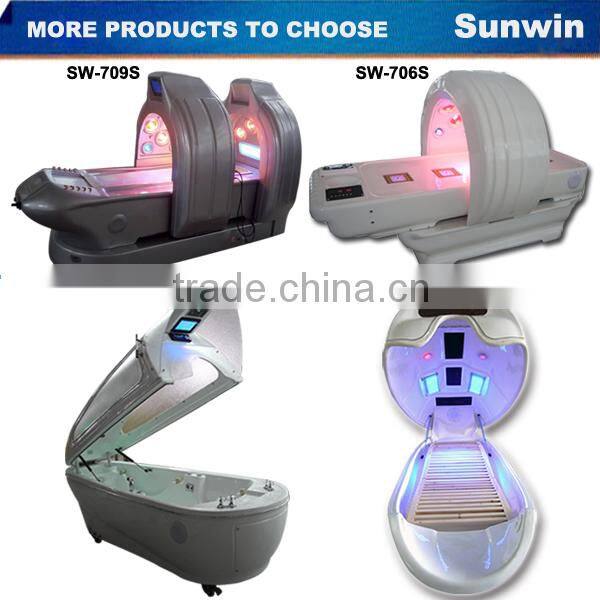Multifunctional hydro vibration massage infrared spa capsule SW-718S