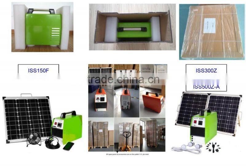 500W Portable Solar Power System (Lithium battery)